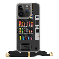 Casimoda iPhone 13 Pro hoesje met zwart koord - Snoepautomaat