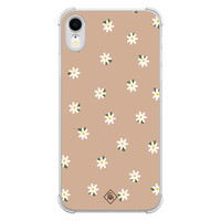 Casimoda iPhone XR shockproof hoesje - Sweet daisies