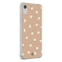 Casimoda iPhone XR shockproof hoesje - Sweet daisies