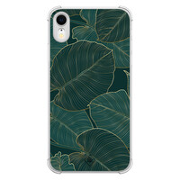 Casimoda iPhone XR shockproof hoesje - Monstera leaves