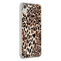Casimoda iPhone XR shockproof hoesje - Golden wildcat