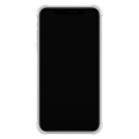 Casimoda iPhone XR shockproof hoesje - Marmer zwart