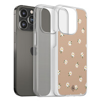 Casimoda iPhone 13 Pro hybride hoesje - Sweet daisies