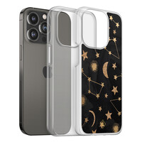 Casimoda iPhone 13 Pro hybride hoesje - Counting the stars