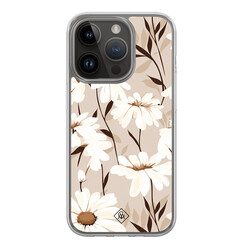 Casimoda iPhone 13 Pro hybride hoesje - In bloom