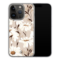 Casimoda iPhone 13 Pro hybride hoesje - In bloom