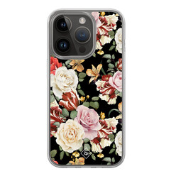 Casimoda iPhone 13 Pro hybride hoesje - Flowerpower