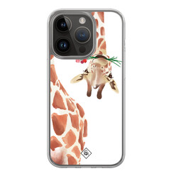 Casimoda iPhone 13 Pro hybride hoesje - Giraffe