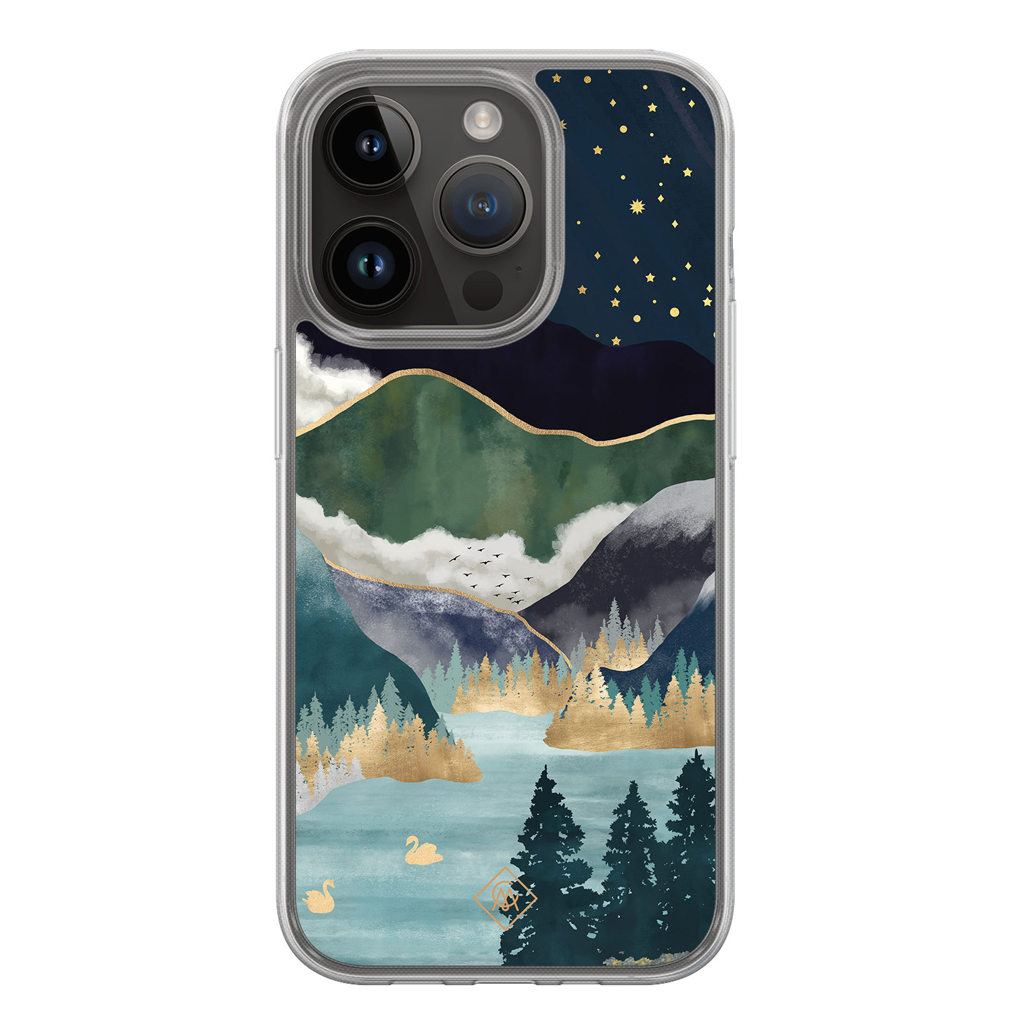 iPhone 13 Pro hybride hoesje - Star lake