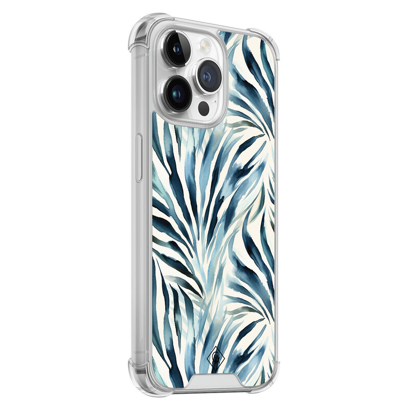 Casimoda iPhone 14 Pro Max shockproof hoesje - Japandi waves