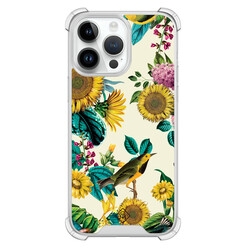 Casimoda iPhone 14 Pro Max shockproof hoesje - Sunflowers