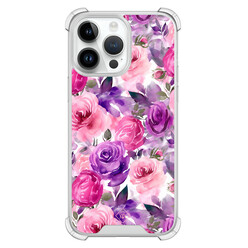 Casimoda iPhone 14 Pro Max shockproof hoesje - Rosy blooms