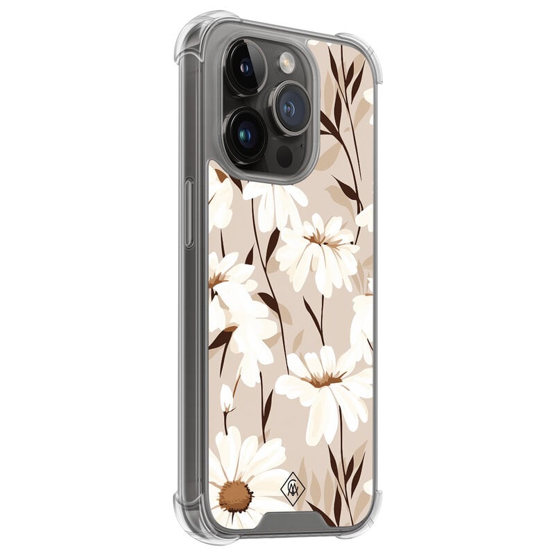 Casimoda iPhone 13 Pro shockproof hoesje - In bloom