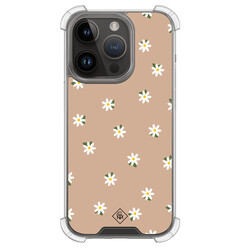 Casimoda iPhone 13 Pro shockproof hoesje - Sweet daisies