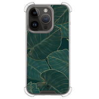 Casimoda iPhone 13 Pro shockproof hoesje - Monstera leaves