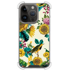 Casimoda iPhone 13 Pro shockproof hoesje - Sunflowers