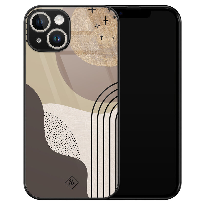 Casimoda iPhone 13 hardcase - Abstract almond