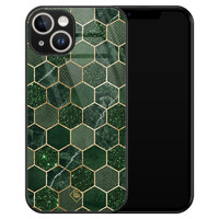 Casimoda iPhone 13 hardcase - Kubus groen
