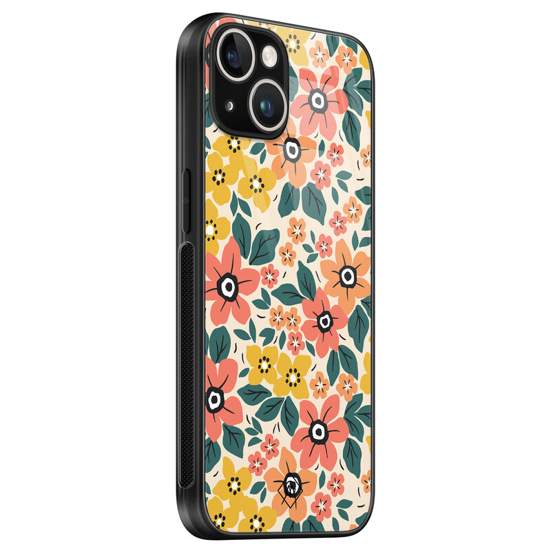 Casimoda iPhone 13 hardcase - Blossom