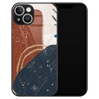 Casimoda iPhone 13 hardcase - Abstract terracotta