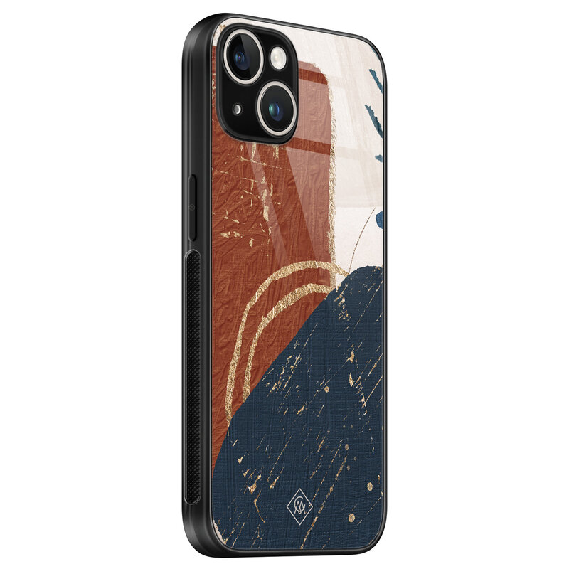 Casimoda iPhone 13 hardcase - Abstract terracotta