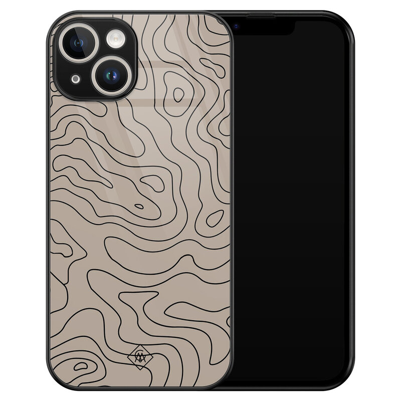 Casimoda iPhone 13 hardcase - Abstract lines