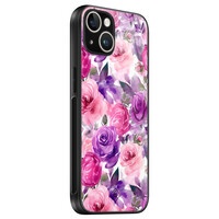 Casimoda iPhone 13 hardcase - Rosy blooms