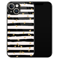 Casimoda iPhone 13 hardcase - Hart streepjes