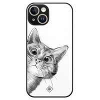 Casimoda iPhone 13 hardcase - Peekaboo kat