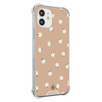 Casimoda iPhone 12 mini shockproof hoesje - Sweet daisies