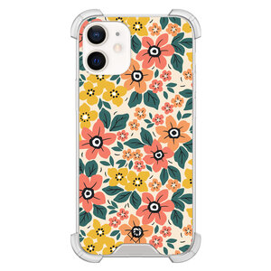 Casimoda iPhone 12 mini shockproof hoesje - Blossom