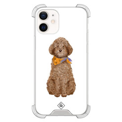 Casimoda iPhone 12 mini shockproof hoesje - Labradoodle