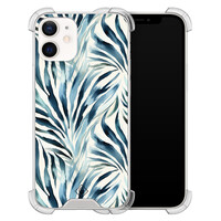 Casimoda iPhone 12 mini shockproof hoesje - Japandi waves