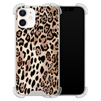 Casimoda iPhone 12 mini shockproof hoesje - Golden wildcat