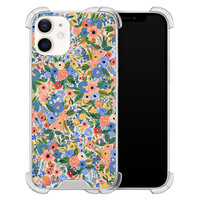 Casimoda iPhone 12 mini shockproof hoesje - Blue gardens