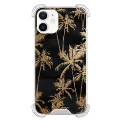 Casimoda iPhone 12 mini shockproof hoesje - Palmbomen