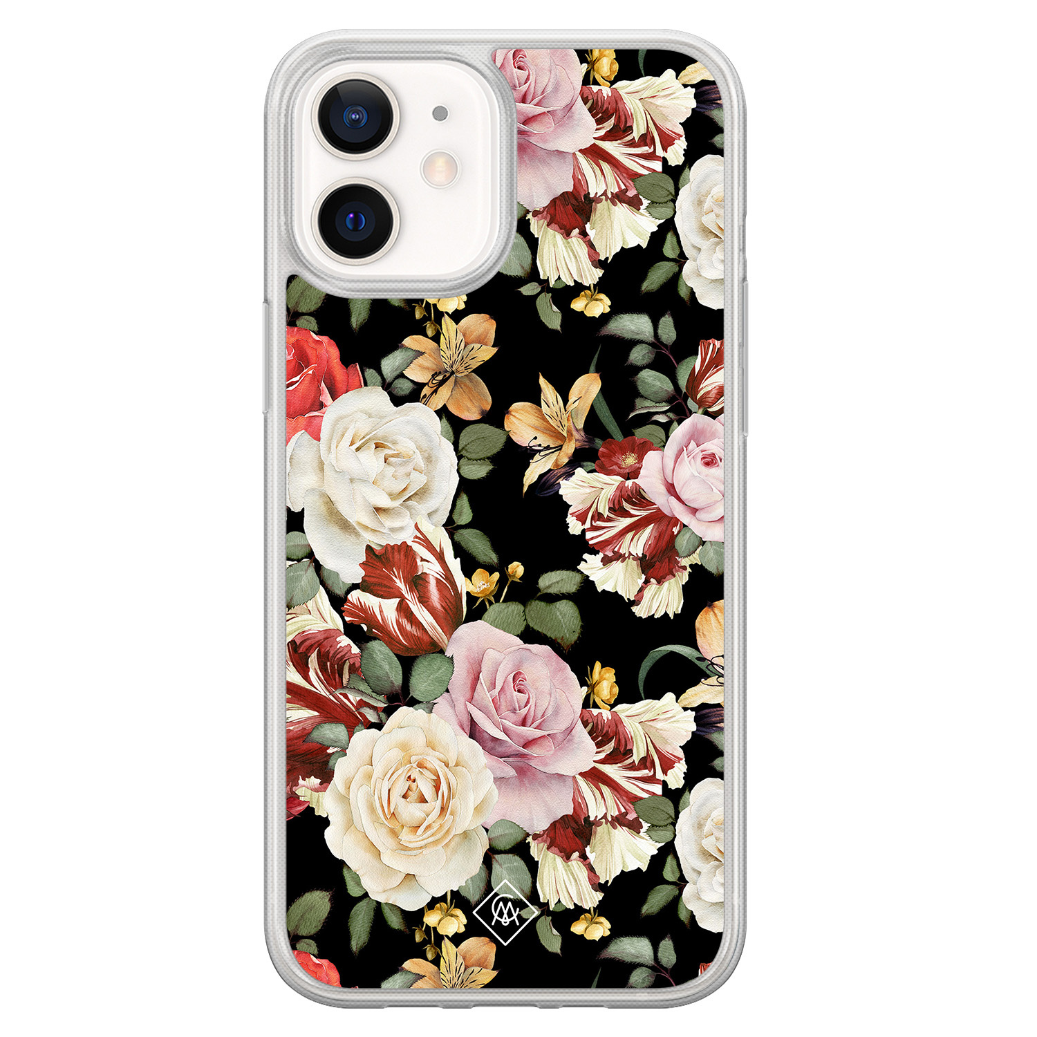 iPhone 12 mini hybride hoesje - Flowerpower