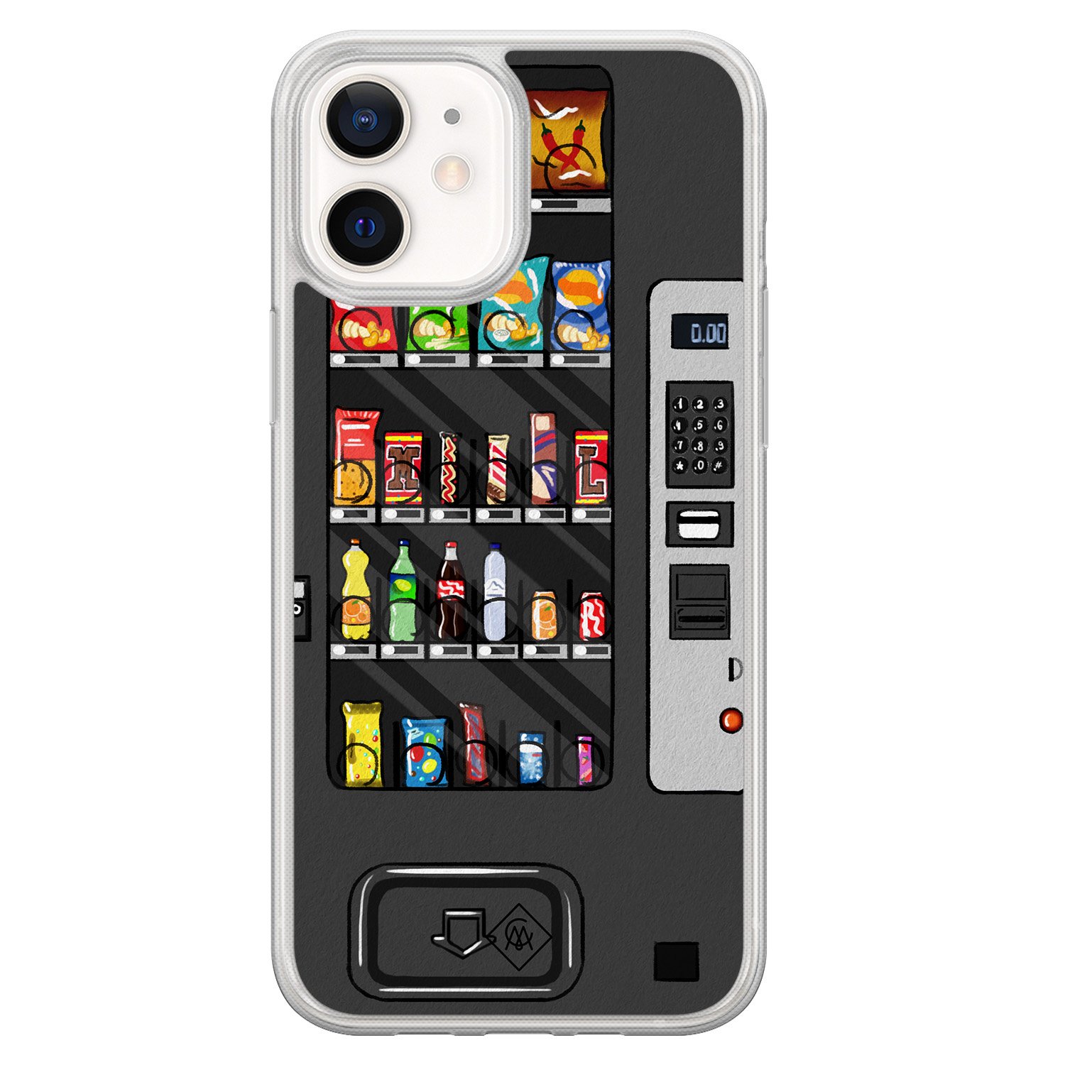 iPhone 12 mini hybride hoesje - Snoepautomaat