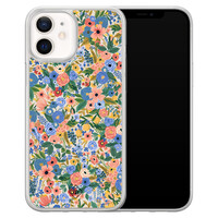 Casimoda iPhone 12 mini hybride hoesje - Blue gardens