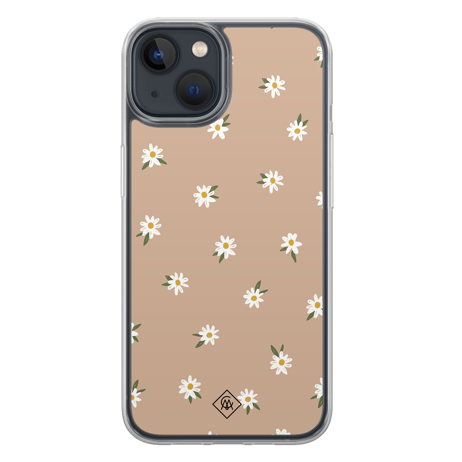 iPhone 13 mini hybride hoesje Sweet daisies