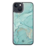 Casimoda iPhone 13 mini hybride hoesje - Touch of mint