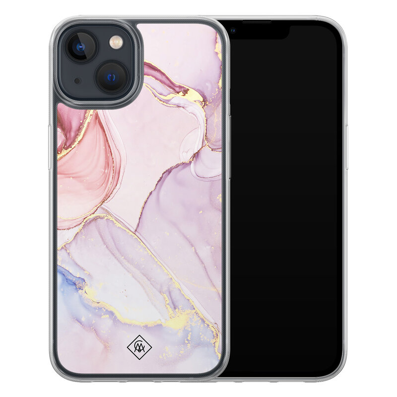 Casimoda iPhone 13 mini hybride hoesje - Purple sky