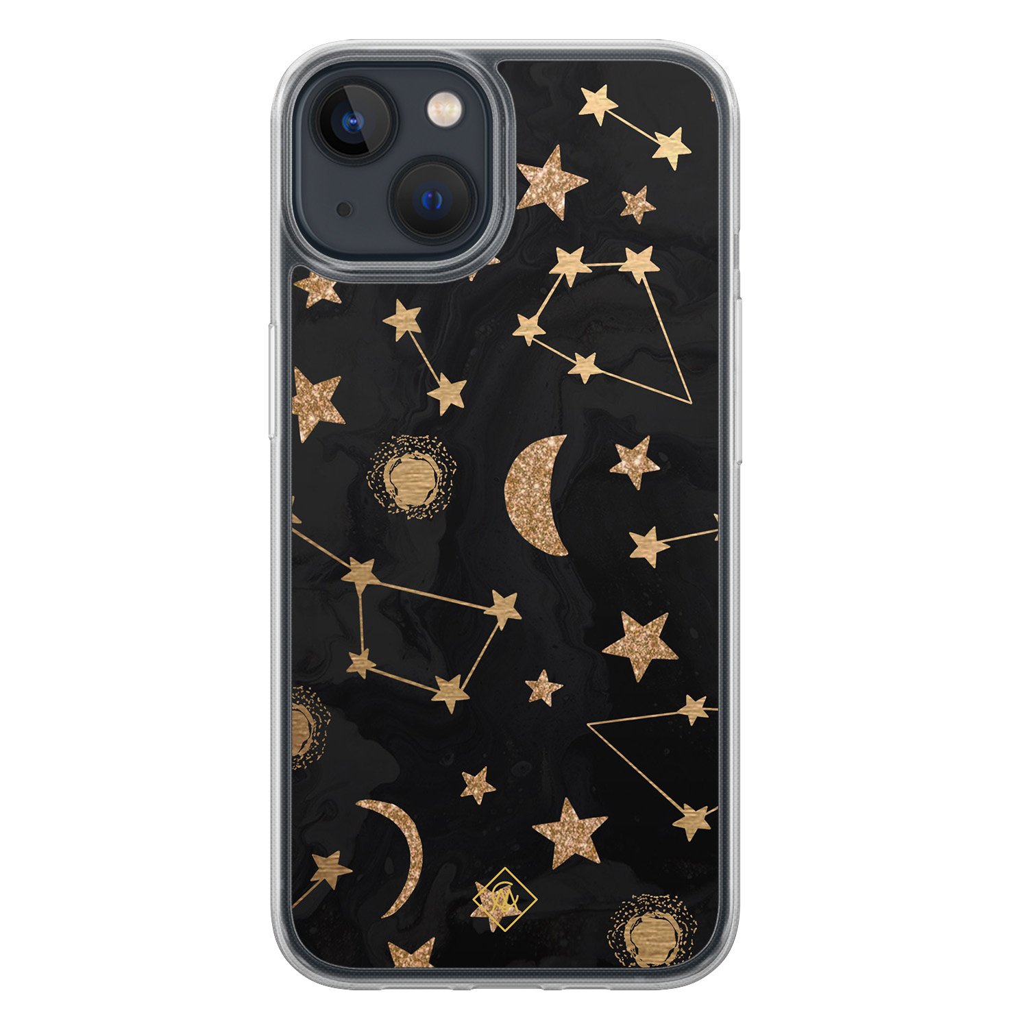 iPhone 13 mini hybride hoesje - Counting the stars