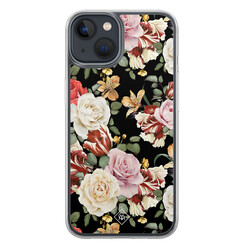 Casimoda iPhone 13 mini hybride hoesje - Flowerpower