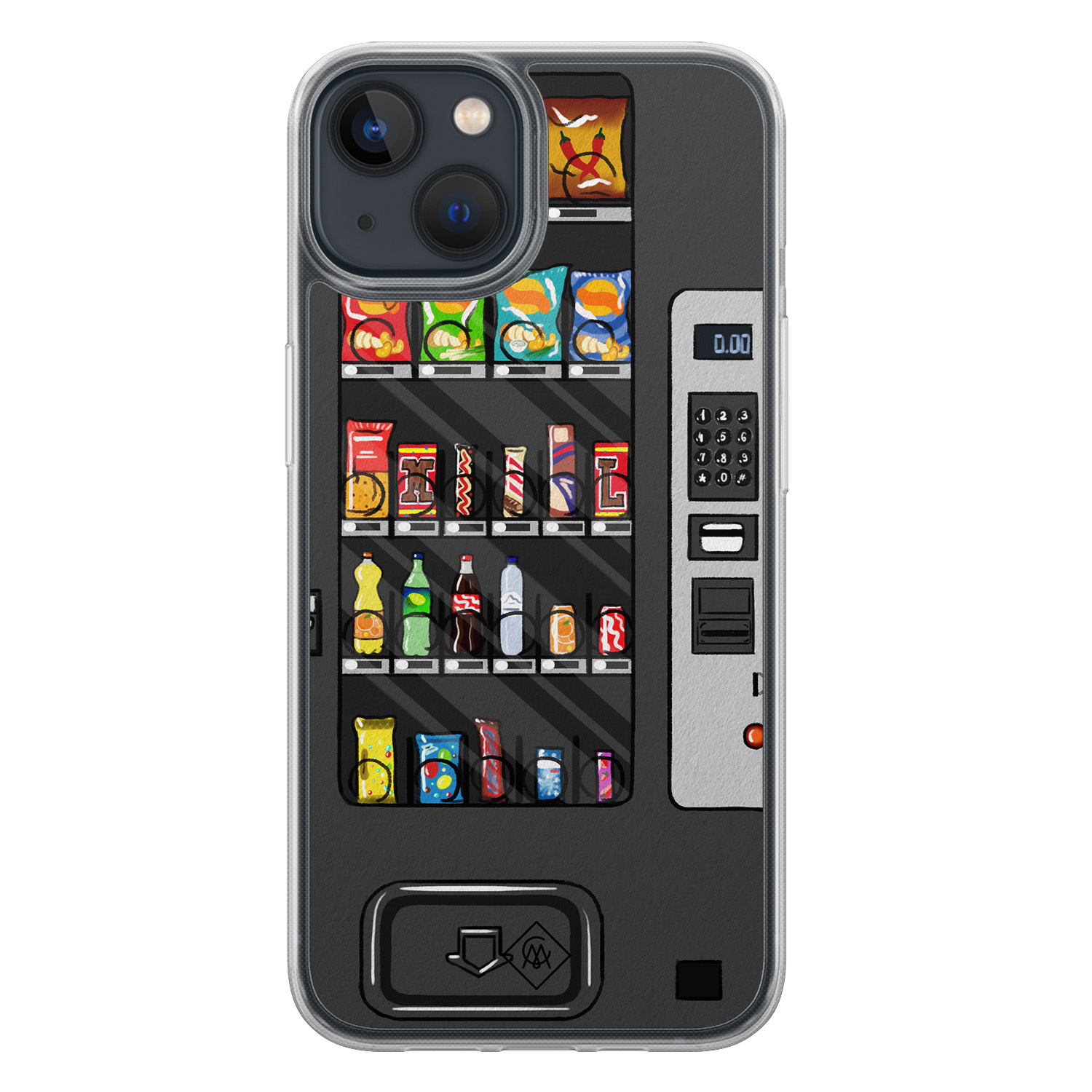 iPhone 13 mini hybride hoesje - Snoepautomaat