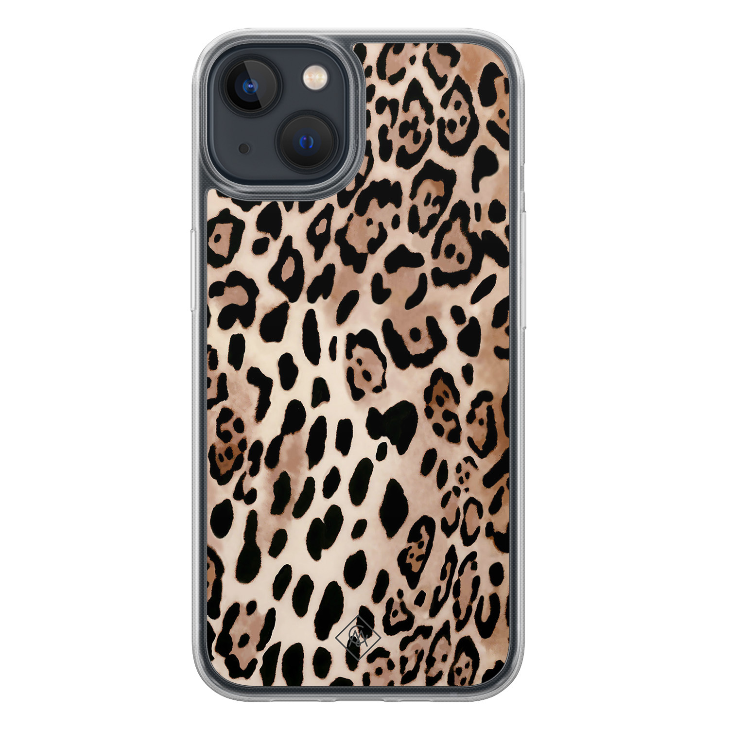 iPhone 13 mini hybride hoesje - Golden wildcat