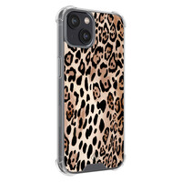 Casimoda iPhone 13 mini shockproof hoesje - Golden wildcat