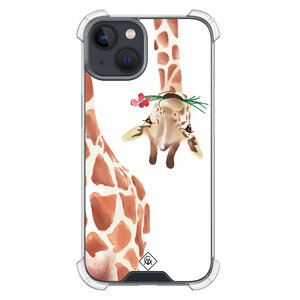 Casimoda iPhone 13 mini shockproof hoesje - Giraffe