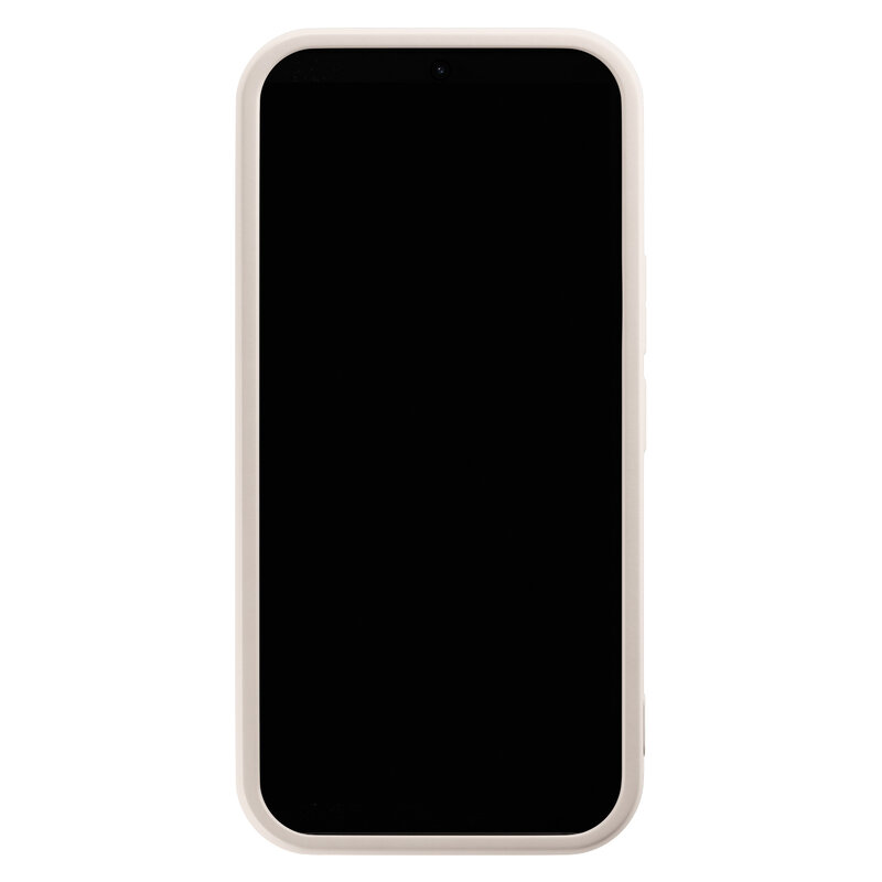 Casimoda Samsung Galaxy A54 beige case - Marmer waves