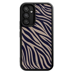 Casimoda Samsung Galaxy A54 zwarte case - Wavy twist